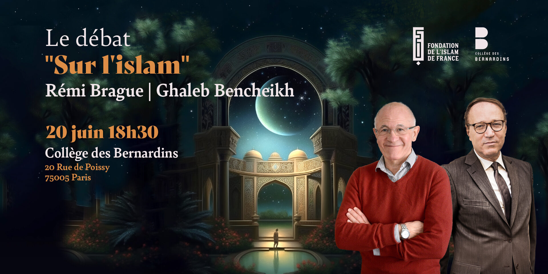 Le débat "Sur l'islam" Rémi Brague / Ghaleb Bencheikh